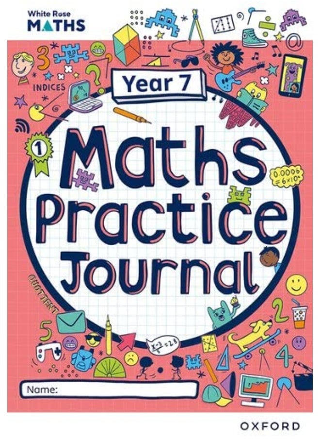 White Rose Maths Practice Journals Year 7 Workbook  - Image 1