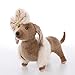 CU-MATE CUMATE 13Inch Dachshund Dog Stuffed Animal Lifelike Realistic Plush Toy Puppy Dog Standing Present Gift with Bow Tie - Image 4