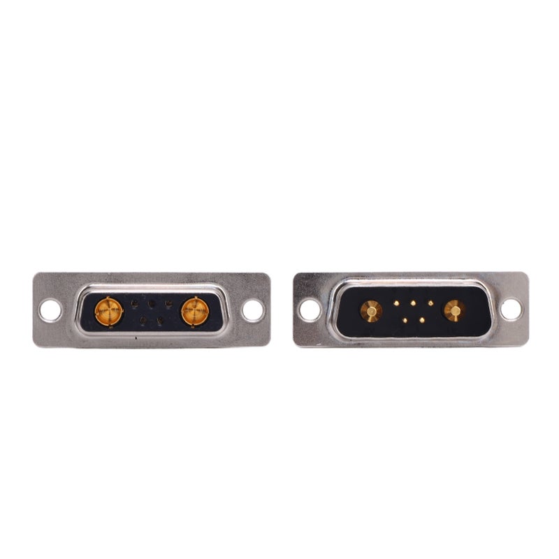 D Sub Power Connector: 7W2 20A Copper Pins IP68 Waterproof - High Current Transfer Efficiency Male Female Connector for Balance Car Electrical Connections - Image 2