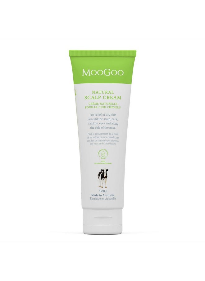 MOOGOO - Scalp Cream Natural Scalp Treatment Cream For Itchy Scalp Soothing Dry Scalp Moisturizer For Use Around The Scalp Ears Hairline Eyes & Nose. - Image 1