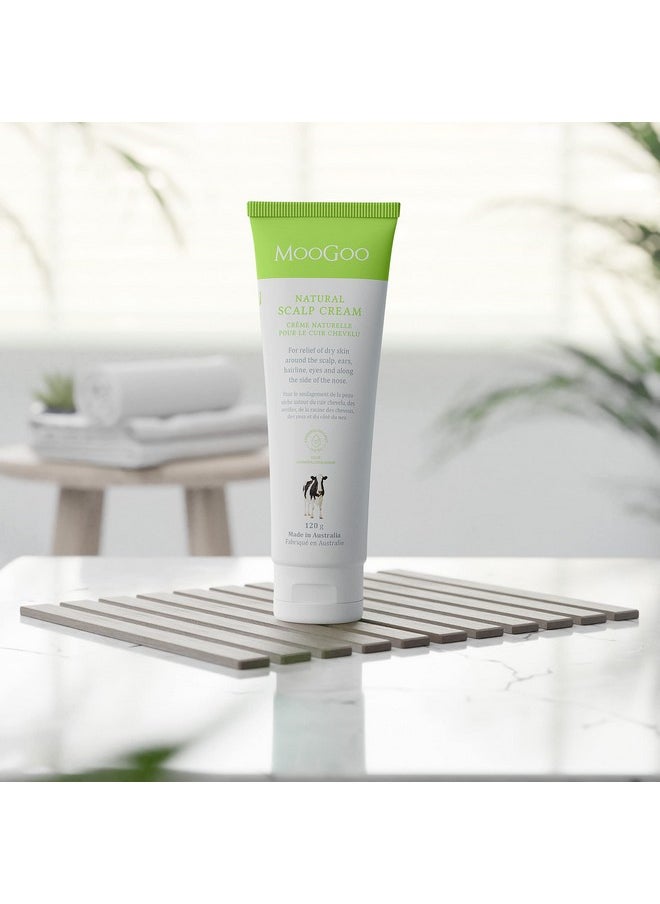MOOGOO - Scalp Cream Natural Scalp Treatment Cream For Itchy Scalp Soothing Dry Scalp Moisturizer For Use Around The Scalp Ears Hairline Eyes & Nose. - Image 1