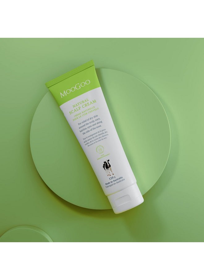MOOGOO - Scalp Cream Natural Scalp Treatment Cream For Itchy Scalp Soothing Dry Scalp Moisturizer For Use Around The Scalp Ears Hairline Eyes & Nose. - Image 1