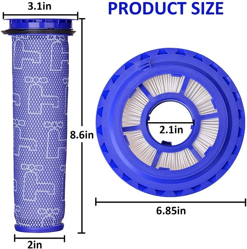 Tablenco 6 Pack Replacement Filters for Dyson DC65 Animal Complete Upright Vacuum Cleaner and DC41, DC66, UP13, UP20 Multifloor Ball - Part# 920769-01 & 920640-01 - Image 4