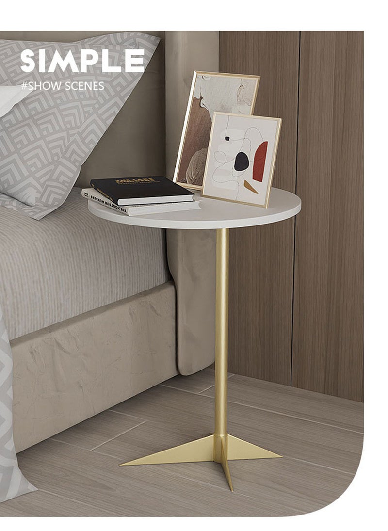 Sharpdo Living Room Sofa Rock Slab Side Table Coffee Table 50*40*40CM - Image 4