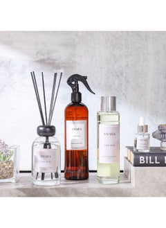 Amara Amara Reed Diffuser White Musk | Luxury Scented Diffuser for Home | Fresh & Clean Fragrance Aromatherapy Natural Room Freshener Long Lasting Soft Musk Scent  200 ml  - Image 3