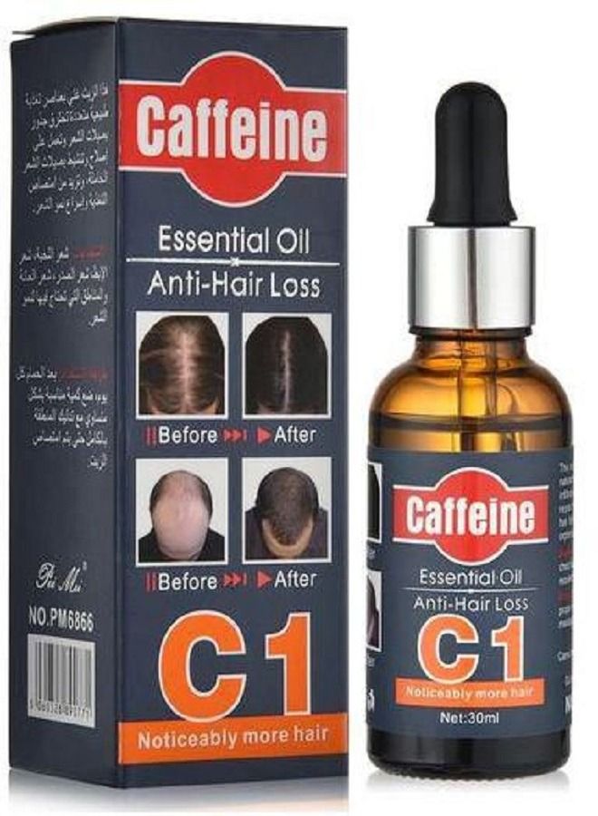 Caffeine C1 Essential Oil Anti Hair Loss, Hair Treatment,neo lotion 30ml. - Image 2