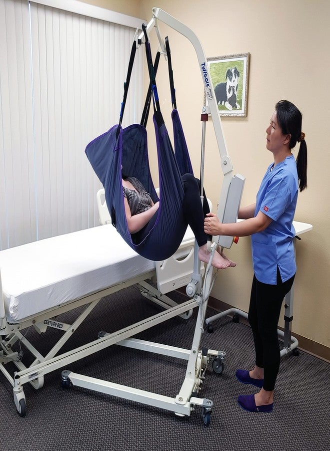 Tuffcare Full Body Sling (Large) Compatible with Tuffcare, Hoyer, Invacare, McKesson, Drive, Lumex, Medline, Joerns and Other Patient Lifts, Oversize Fit Solid Fabric Polyester Patient Lift Slings - Image 3