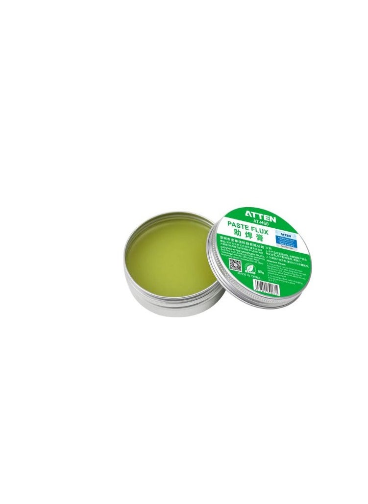 ATTEN - Atten AT-H60 Solder Paste is a high quality soldering material specifically formulated to enhance the efficiency and reliability of soldering processes. - Image 1