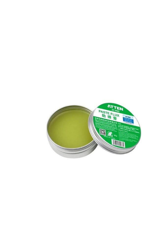 ATTEN - Atten AT-H60 Solder Paste is a high quality soldering material specifically formulated to enhance the efficiency and reliability of soldering processes. - Image 1