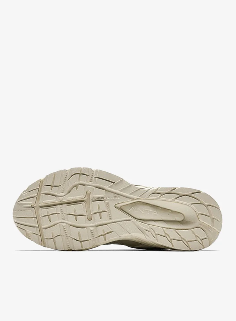 ANTA White/Grey/L. Grey AT2003 - Retro Runner Sneaker for Women | Best Price UAE