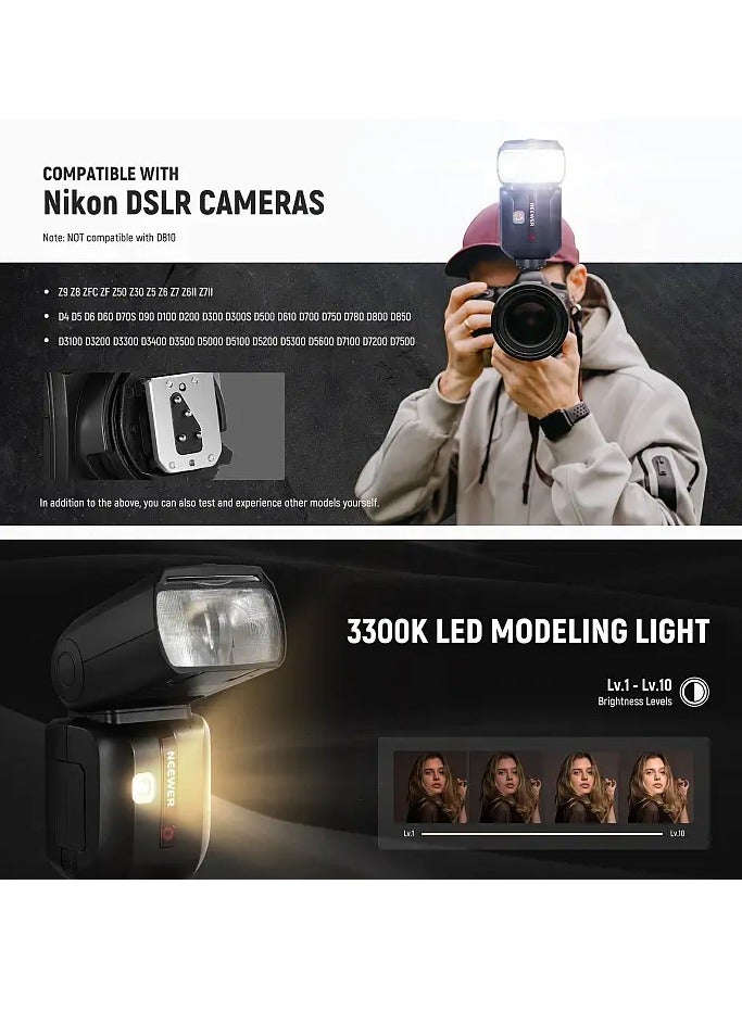 NEEWER Z880 Speedlite Flash 2.4G TTL - Canon - Image 3