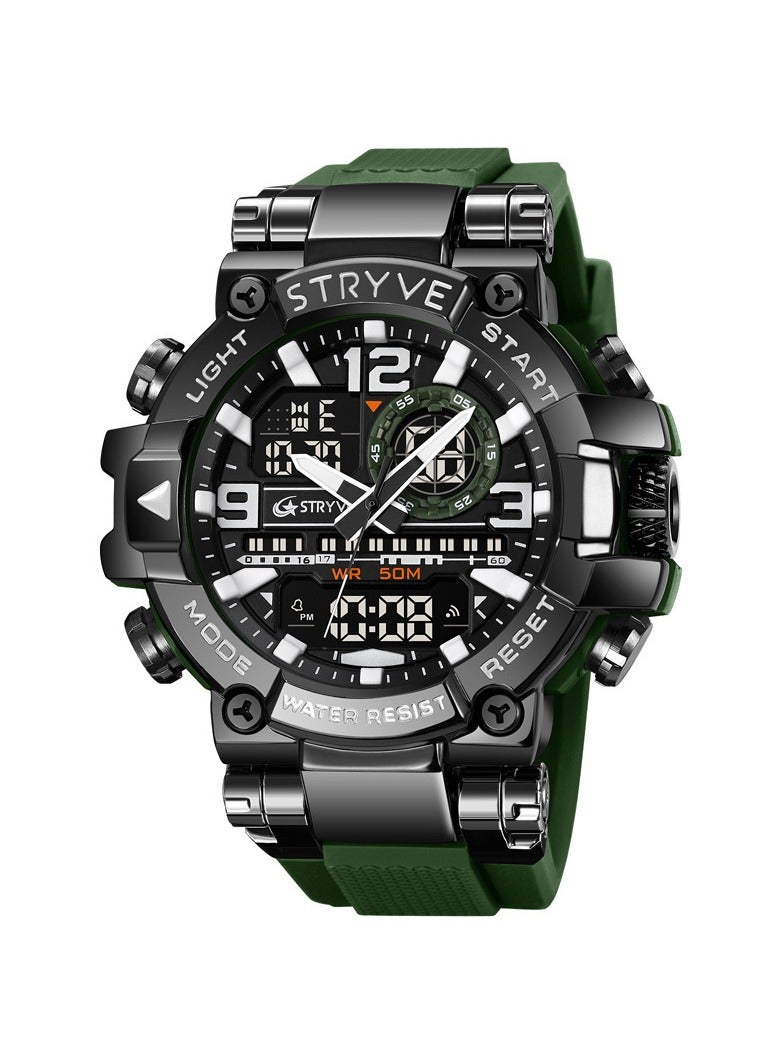 STRYVE New Sporty Colorful Luminous Digital Multifunctional Student Watch - Image 1