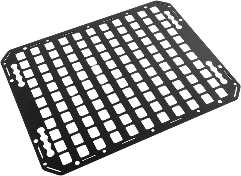Zerodis Truck Bed Molle Panel Aluminum Modular Storage Panel Lightweight Design Versatile Hanging for Tools and Cargo Fits SUVs and Pickups - Image 4