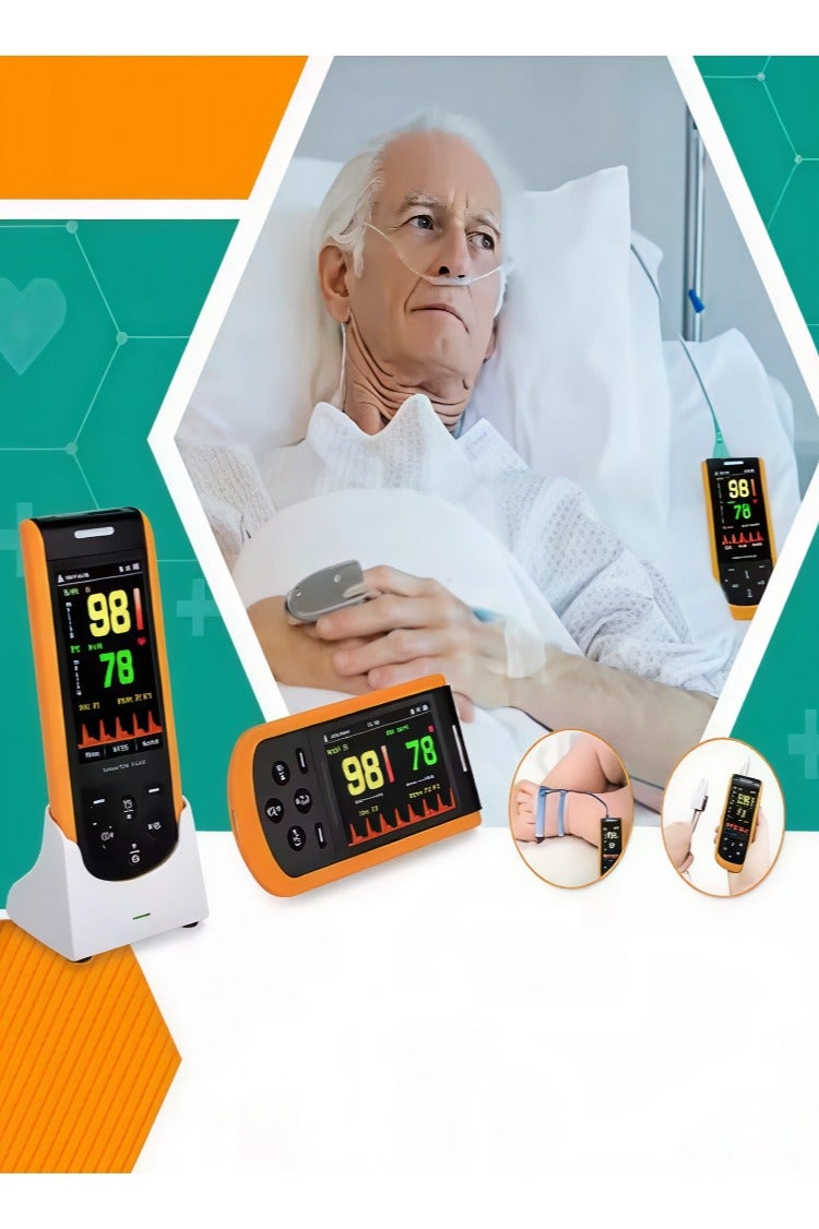 Portable Pulse Oxygen Saturation Meter for Adults Color Screen and Accurate Performance - Image 3