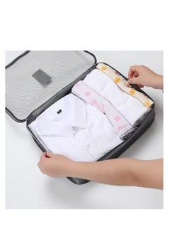 Generic Travel bag organizer set of 6 pieces only - Gray  - Image 5