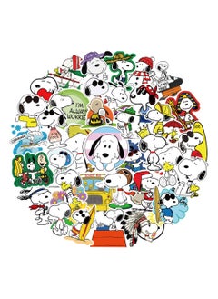 50-Piece Snoopy Stickers