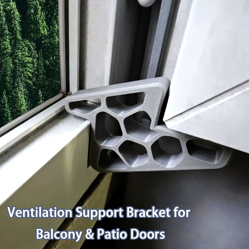 4pcs Orange Door And Window Stopper Set Plastic Anti Collision Bumper Strips Track Lock - Image 3