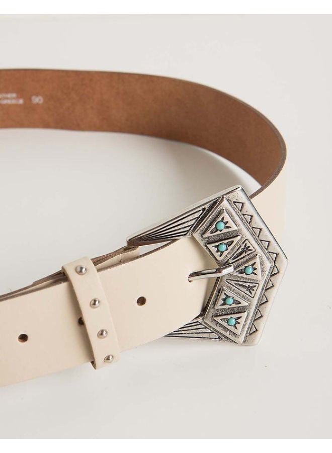 BSB BELT WITH TRIANGLE BUCKLE  - Image 2