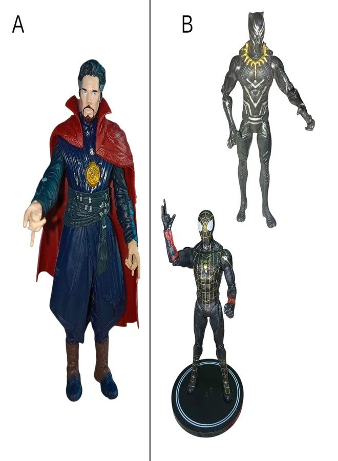 ONE POINT COLLECTIONS Superhero Action Figure Set with Armored & Tactical Suit Designs – Assorted Models - Image 3