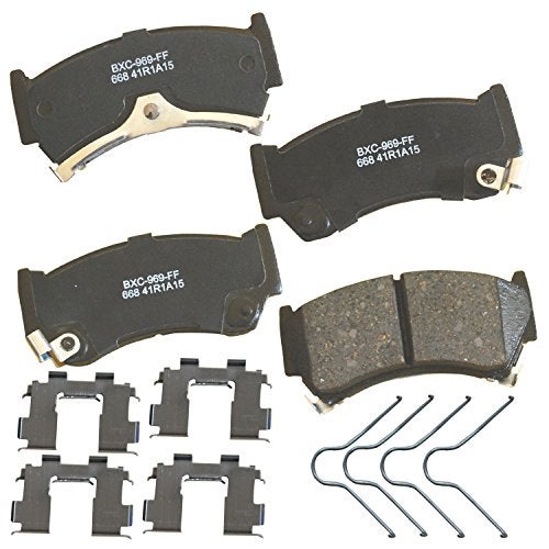 Bendix Premium SBC668 Ceramic Front Brake Pads for Nissan 200SX 1998-1995, Lucino 1998-1996, Sentra 1999-1995 - Image 1