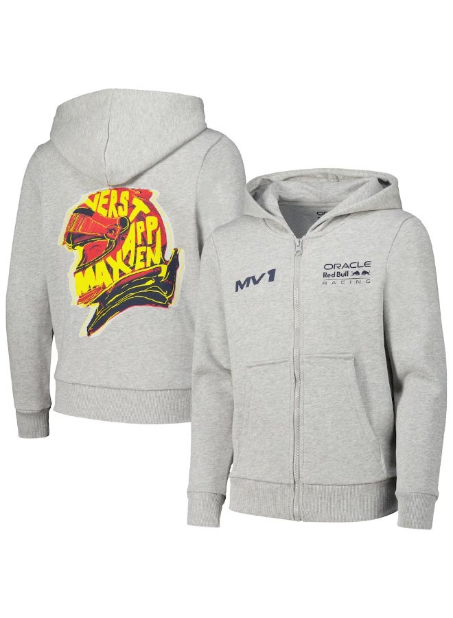 Red Bull MAX HELMET ZIP HOODIE - Image 1