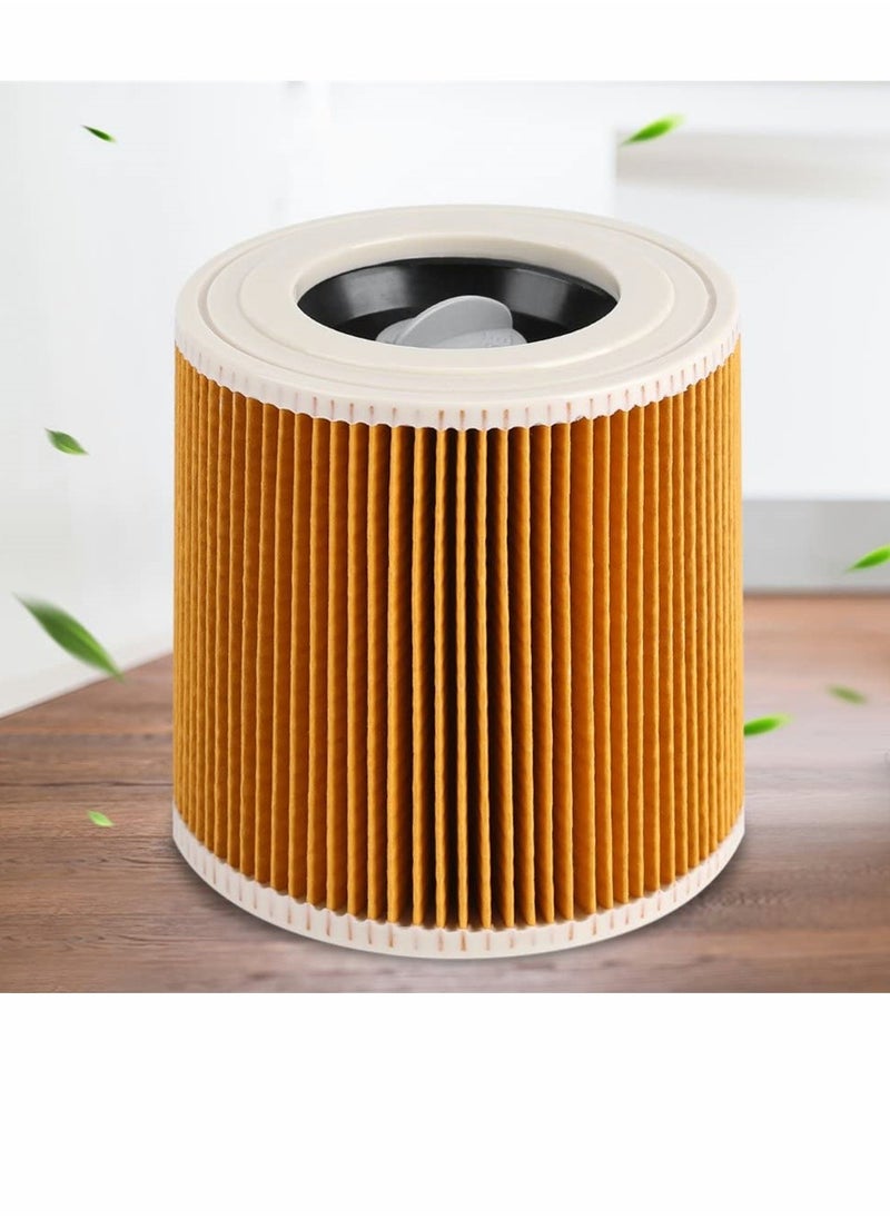 SYOSI - Replacement Vacuum Filter for Kärcher WD3 Vacuum Cleaners Cartridge HEPA Filter for Kärcher WD2250 WD3.200 MV2 MV3 WD3 WD2 WD3P WD 2200 SE 4001 Wet & Dry Vacuum Cleaner - Image 1