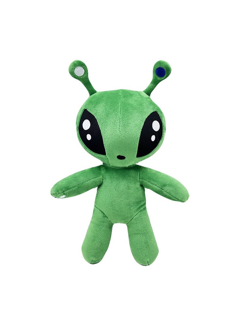 general green alien plush toy, stuffed animal super soft plush, realistic design, great gift or prize for teenagers adults, room decorations - Image 1