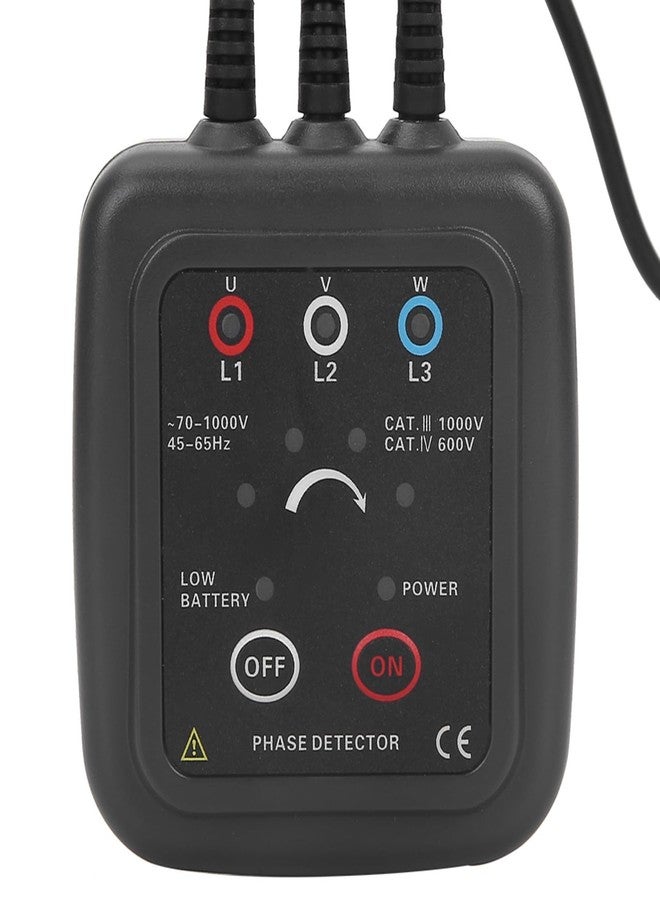 Walfront ETCR1000C Non-Phase Sequence Detector - AC 70-1000V Magnetic Base Phase Meter - Image 2