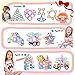 TOKBLOK Magnetic Tiles Toys for 3 4 5 6 Year Old Girls Boys 100Pcs Macaron Magnet Building Blocks Set for Toddler STEM Educational Toys for Kids Birthday Gifts Castle Car Set - Image 4