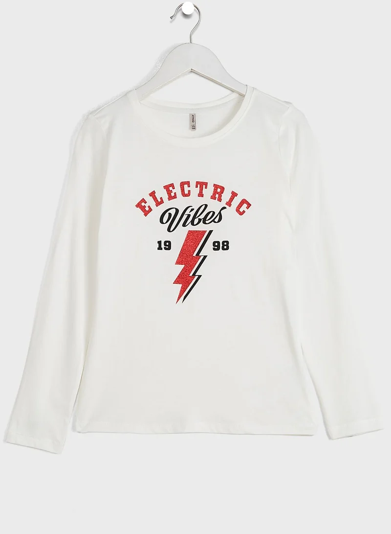 ONLY Kids Electric Printed T-Shirt