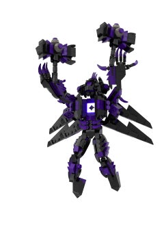 Y&D Skibidi Toilet Man Toy Building Blocks 568 Pcs Thunderbolt Double Hammer Purple Monitoring King Toy Ideas Toys Battle Horror Game Model Ideas Toys Gifts for Adult & Kids  - Image 3