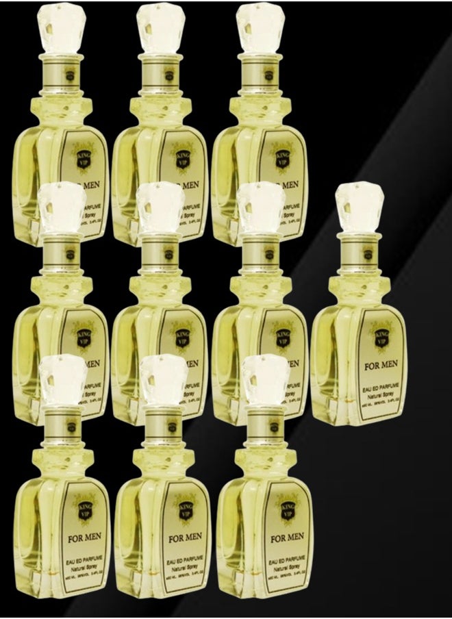 King - 10 Pieces Vip Perfume For Men 100ml EDP - Image 1