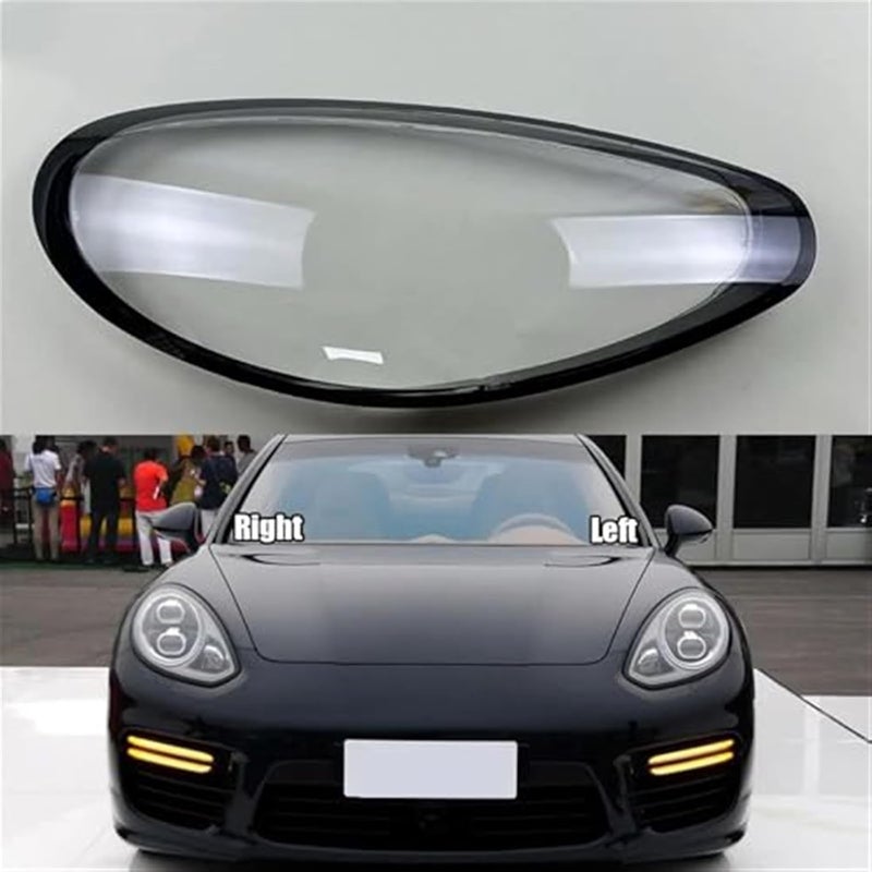 QASULER Headlight Cover for Porsche Panamera 2014-2016 - Image 5
