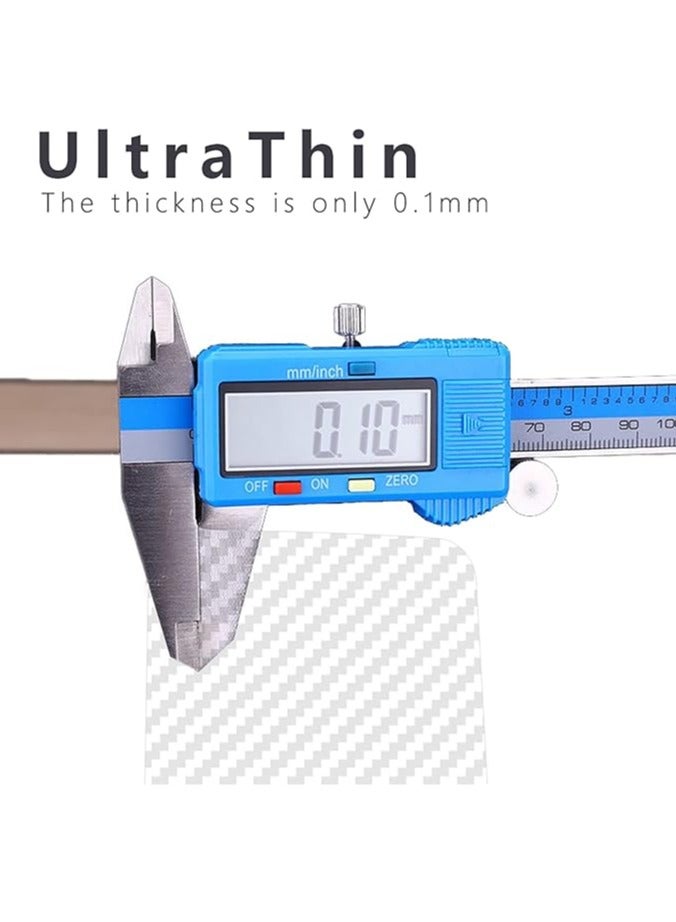 general The back film is compatible with Honor Magic 6 Pro, 【pack of 4】 0.1mm ultra-thin carbon pattern back film, scratch-resistant, fingerprint-proof and non-slip - Image 5