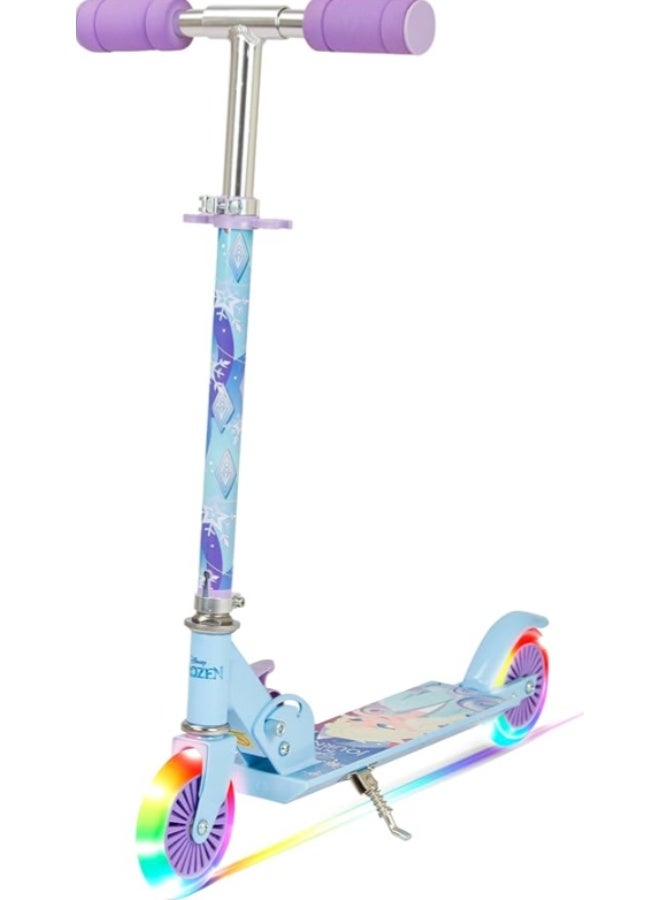 سبارتان سكوتر SPARTAN Frozen بعجلتين مع ضوء LED باللون الأرجواني - Image 1
