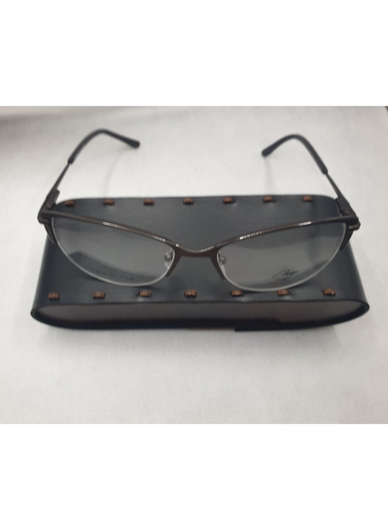 نظارة طبية نصف إطار L30751 B 138  من أوناي - عين قطة - للنساء - Image 3