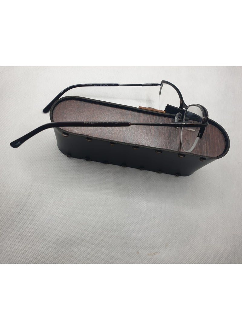 نظارة طبية نصف إطار L30751 B 138  من أوناي - عين قطة - للنساء - Image 4