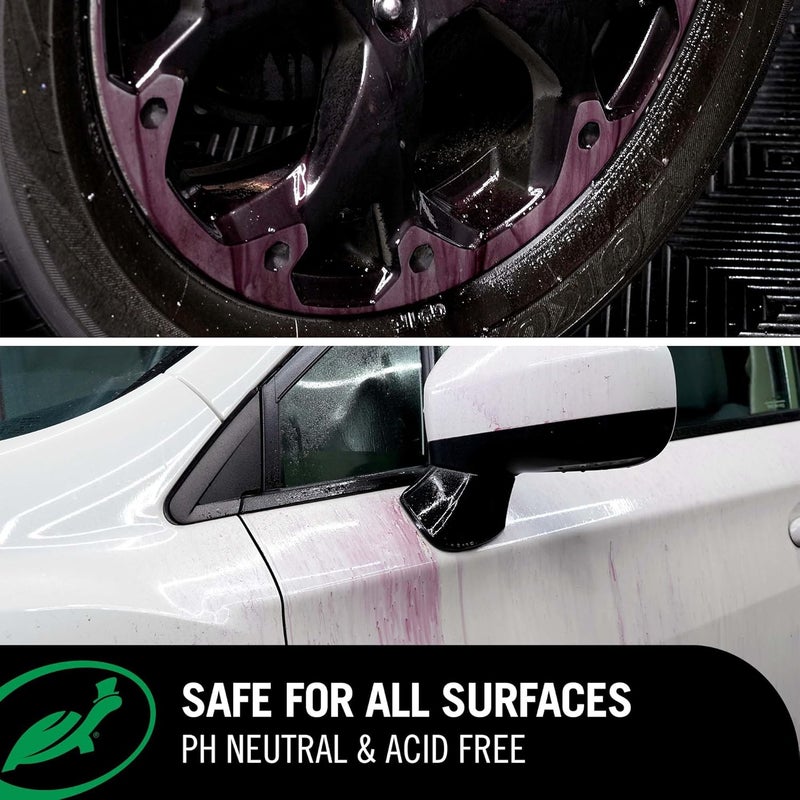 TurtleWax 53759 Hybrid Solutions All Wheel Cleaner and Iron Remover, Rapid Removal of Surface Contaminants, Brake Dust and Rust, Safe for All Vehicle Paint, Low Odor Formula, 23 Oz. (Pack of 1) - Image 3