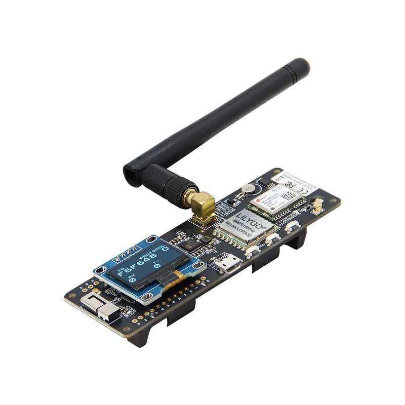 LILYGO لوحة تطوير LILYGO T-Beam Meshtastic LORA32 915MHz ESP32 TTGO مع شريحة CH9102F ملحومة ووحدة OLED - Image 3