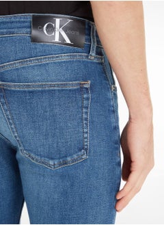 Calvin Klein Jeans Calvin Klein Jeans Men's Jeans - Slim Taper - Casual Bottoms - Cotton , Blue  - Image 4