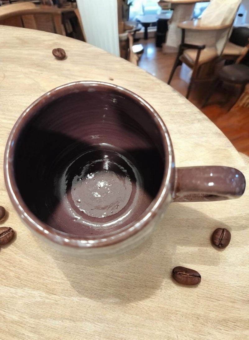 color zone pottery Mug with capacity of 300 ml, safe to use in the microwave  - Image 3