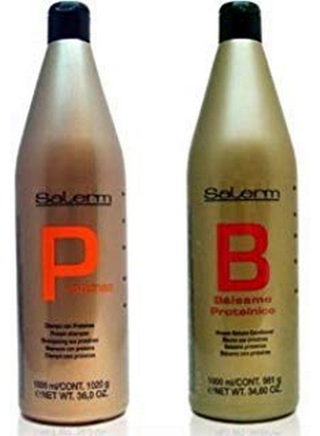 ساليرم مجموعة شامبو وبلسم بروتين سالرم بالسموثي