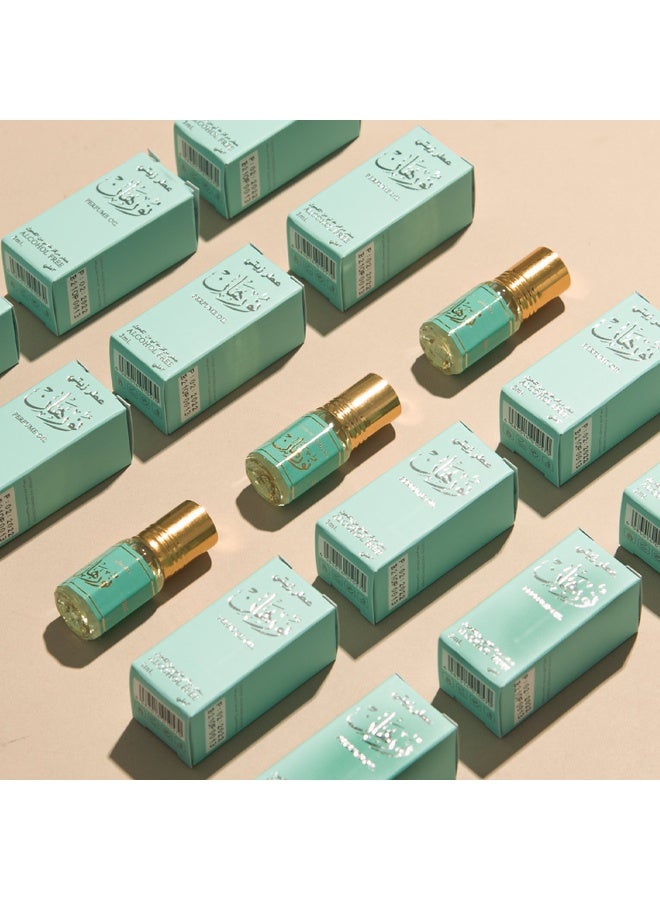 بانافع عطر نورهان الاخضر زيتي 3 مل 12 قطعة  - Image 3