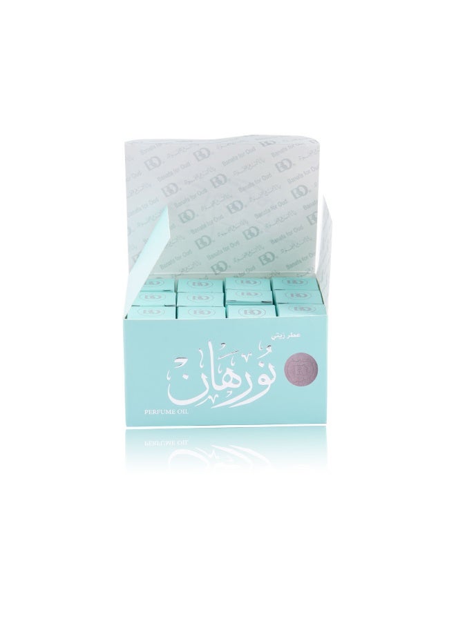 بانافع عطر نورهان الاخضر زيتي 3 مل 12 قطعة  - Image 2