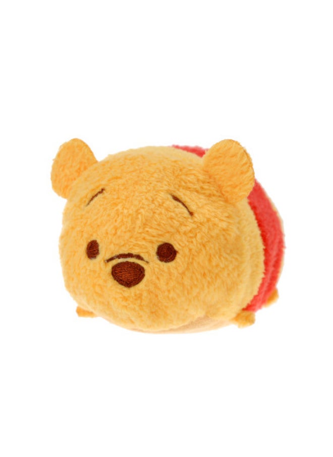 null - Cartoon Anime Tsum Mouse Refueling Duck Strawberry Pine Squirrel Screen Wipe Pendant Stacked Music Doll Plush Toy-Color:Tigger-Height:9*5*6cm - Image 1