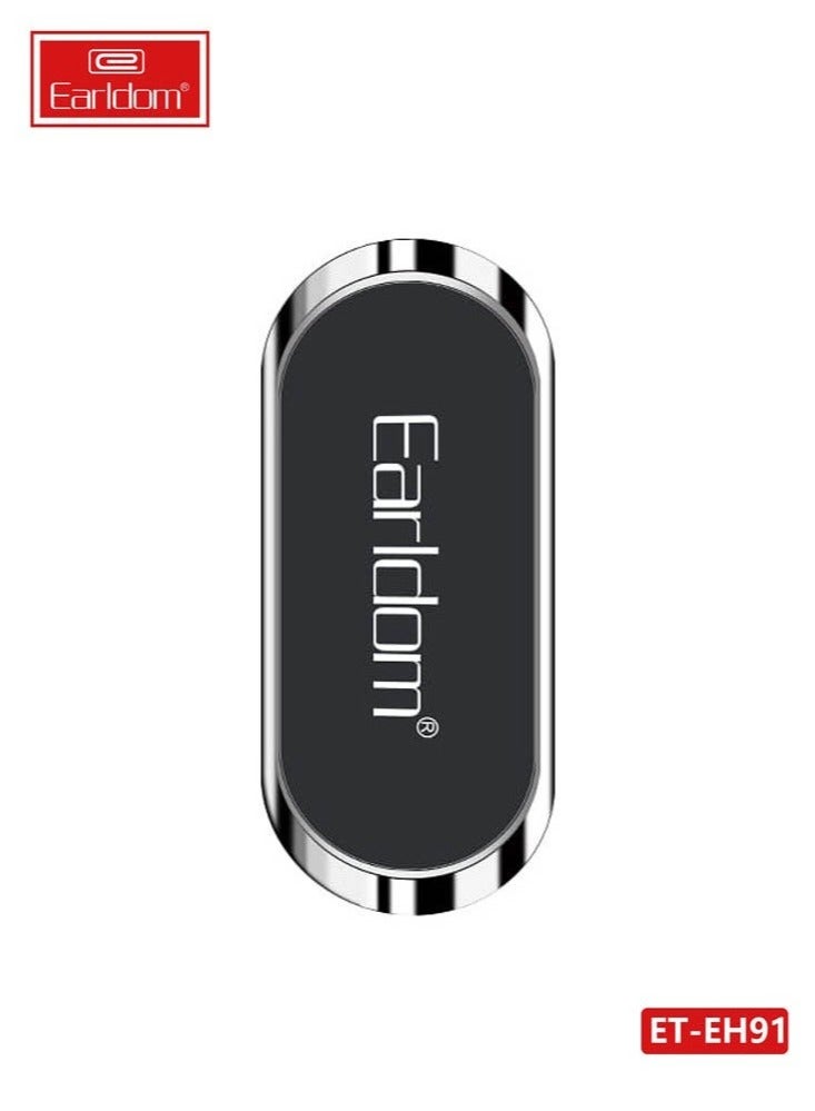 Earldom ET-EH91 Universal Magnetic Car Phone Holder – 360° Rotating Mount with Strong Magnetic Grip for Dashboard or Air Vent – Secure Hands-Free Smartphone Mount Compatible with All iPhone, Samsung, Huawei & Android Devices – Black - Image 2