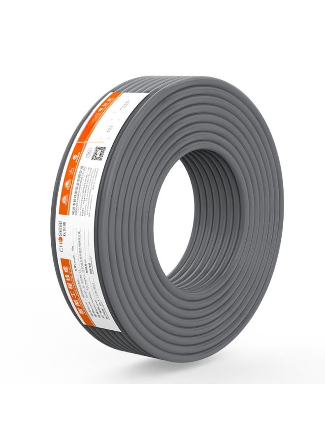 CHOSEAL Akihabara Cat5e Ethernet Cable, 100mbps Double-shielded, Pure Copper High-speed Engineering Home Network Cable, Home Wiring For Network Monitoring, Gray, 50 Meters, Qs2603at50 - Image 2
