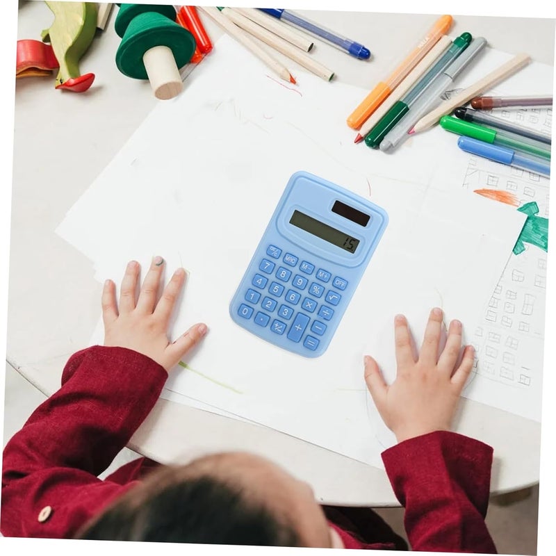Electronic Calculator Portable Office School Supplies Handheld Basic Calculator for Students - Image 4