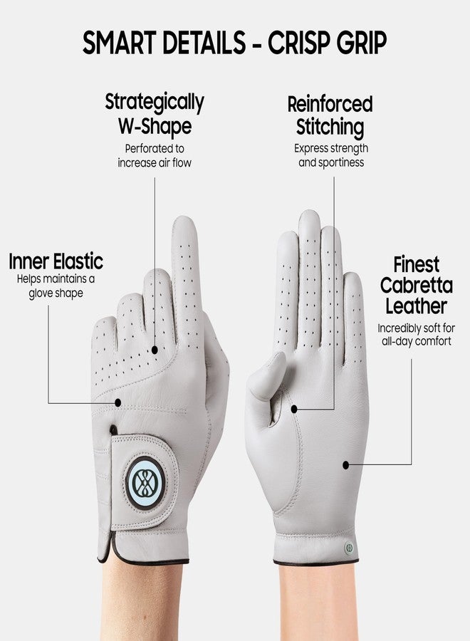 CLAPLEY GOLF Men's Golf Glove, Cabretta Leather, Ball Marker Included - Image 2