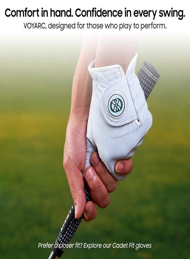 CLAPLEY GOLF Men's Golf Glove, Cabretta Leather, Ball Marker Included - Image 3